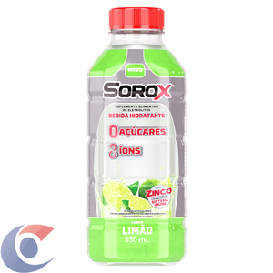 Isotônico Zero Açúcar Sorox 550ml Limão