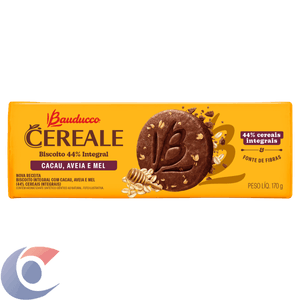 Biscoito Bauducco Cereale Cacau Aveia E Mel 170g