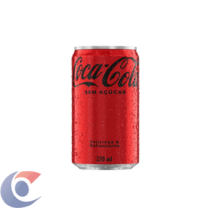 Refrigerante Coca Cola Sem Açucar Lata 220ml