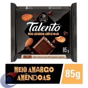 Choc Tab Talento 85g M Amarg