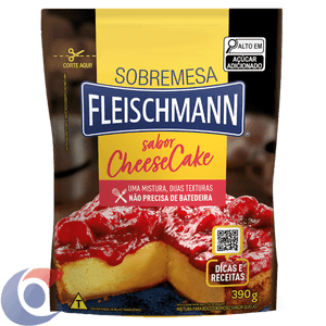 Mistura Para Bolo Cheesecake Fleischmann 390g
