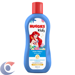Shampoo Infantil Huggies Brilho 360ml