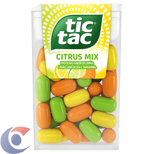Pastilha Tic Tac Citrus 14,5g
