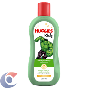 Shampoo Infantil Huggies Nutrição Hulk 360ml