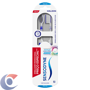 Escova Dental Macia Sensodyne Proteção Completa 2 Un