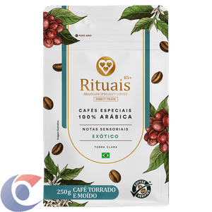 Café Torrado E Moido Exotico 3 Corações Rituais 250g