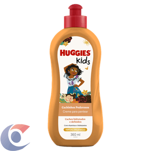 Creme De Pentear Infantil Huggies Cachos 360ml