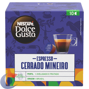 Café Em Capsula Torrado E Moido Espresso Cerrado Mineiro Nescafe Dolce Gusto 60g 10 Un