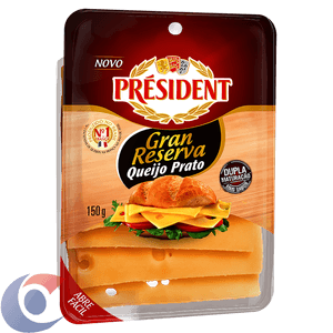 Queijo Prato President Gran Reserva 150g