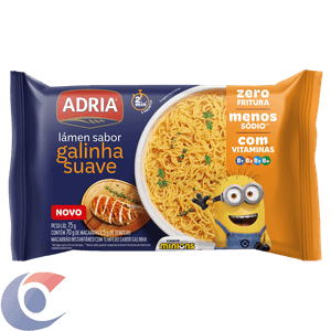 Macarrão Instantâneo Adria 50g Galinha Suave