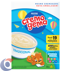 Mingau Tradicional Maizena Cremogema Caixa 380g