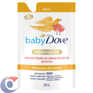 Sabonete Líquido Baby Dove Hidratação Glicerinada 400ml