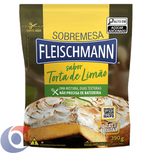 Mistura Para Bolo Torta De Limão Fleischmann 390g