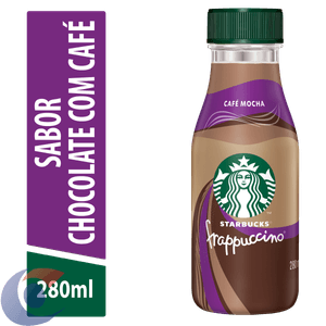 Bebida Láctea Uht Chocolate Com Café Starbucks Frappuccino 280ml