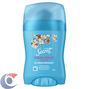 Antitranspirante Barra Powder Protect Cotton Secret 45g