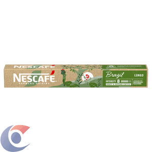 Cafe Em Capsula Torrado E Moido Lungo Brazil Nescafe Farmers Origins Caixa 44g 10 Un