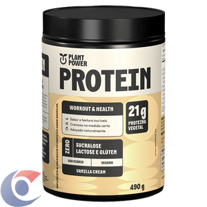 Proteina Vegetal Pó Baunilha Plant Power Protein 490ml
