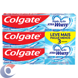 Creme Dental Xtra White Colgate 70g Leve Mais Pague Menos 3un
