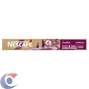 Café Em Capsula Torrado E Moído Espresso Índia Nescafé Farmers Origins Caixa 44g 10 Un