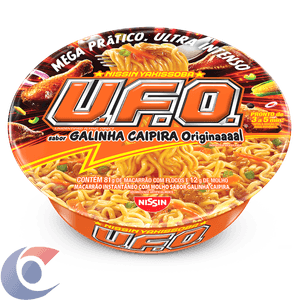 Macarrão Instantâneo Nissin Yakissoba Ufo Galinha Caipira 93g
