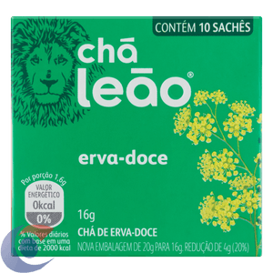 Chá Leão Erva Doce 10 Sachês