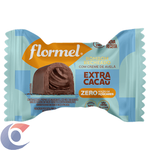 Bombom Zero Flormel Creme De Avela Extra Cacau 12g