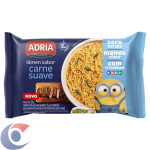 Macarrão Instantâneo Adria 50g Carne Suave