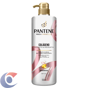 Shampoo Pantene Colagemo Hidrata & Resgata Frasco 510ml Pump