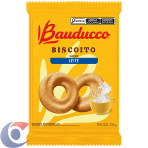 Biscoito Bauduco Leite 335g