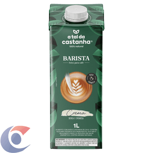 Bebida À Base De Castanha-De-Caju E Aveia A Tal Da Castanha Barista Profissional Caixa 1l