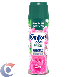 Odorizante De Roupa Euforia Floral Comfort Boom Perfume Em Cristais 275g
