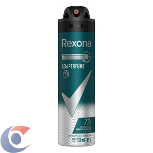 Desodorante Rexona Masculino Sem Perfume 150ml