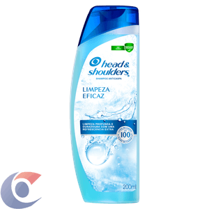 Shampoo Anticaspa Head & Shoulders Limpeza Eficaz Frasco 200ml