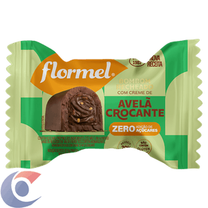 Bombom Zero Flormel 12g Creme De Avela Crocante