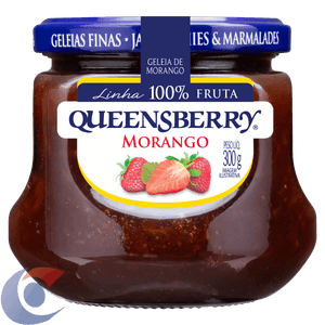 Geleia Morango Queensberry 100% Fruta 300g