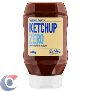 Ketchup Sabores Cepêra Zero Squeeze 370g