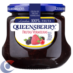 Geleia Frutas Vermelhas Queensberry 100% Fruta 300g