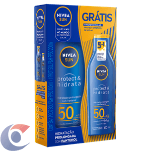 Kit Protetor Solar Corporal Nivea Fps50 200ml + Fps50 100ml