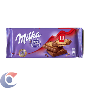 CHOC ALE MILKA 87G SANDW LEITE C/BISC