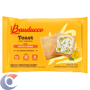 TORRADA BAUDUCCO CEREALE TOAST 128G AZEIT