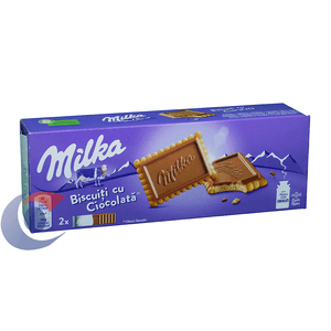 BISC BEL MILKA 150G CHOC&CHOC