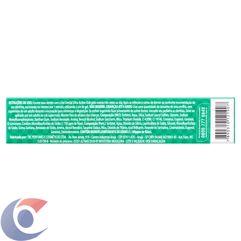 GEL-DENT-INF-BONI-NATURAL-KIDS-50G-M-CAR