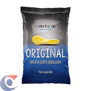 Batata Ondulada Casa De Mãe Original 60g