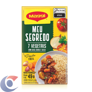 Tempero Maggi Meu Segredo 7 Vegetais 49g
