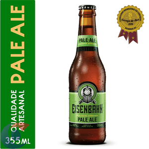 Cerveja Eisenbahn Pale Ale Puro Malte Long Neck 355ml