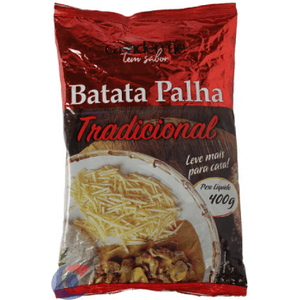 Batata Palha Casa De Mãe Tradicional 400g