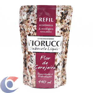 Sabonete Líquido Fiorucci Flor De Cerejeira Refil 440ml