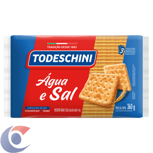 Biscoito Todeschini Água E Sal 360g