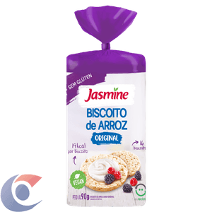 Biscoito De Arroz Integral S G Jasmine 90g