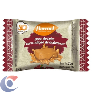 Doce Flormel Zero Doce De Leite 20g